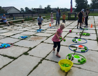 Летняя игровая программа в Доме культуры прошла на ура! 